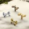 Retro Bow Tie Brass Handle Furniture Hardware Wardrobe Drawer Pulls Cabinet Door Knobs  Furniture