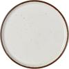Aito Seisakusho Microwave and Dishwasher Mino Made In Product Number 567044 "Grain" Plate, Safe, Brown, Medium, Approx. 15cm, Ware, Japan,