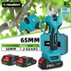 Newbeny 2 Gänge 65mm Bürstenloser Elektrischer Astschere Obstbaum Bonsai Astschere Elektrowerkzeuge Für Makita 18V Akku Stift
