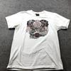 Harley Davidson Shirt Men Medium White Short Sleeve Columbia TN Motorcycle *