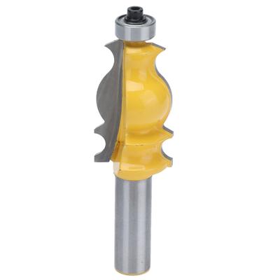 Fresa Sagomata per Cornici Architettoniche CNC Utensile Fresatore Sagomato per Falegnameria Gambo da 12 mm