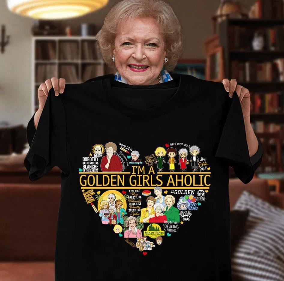 Новая редкая футболка I Am A Golden Girls с коротким рукавом, унисекс, размеры S-5XL, футболка унисекс XXXL