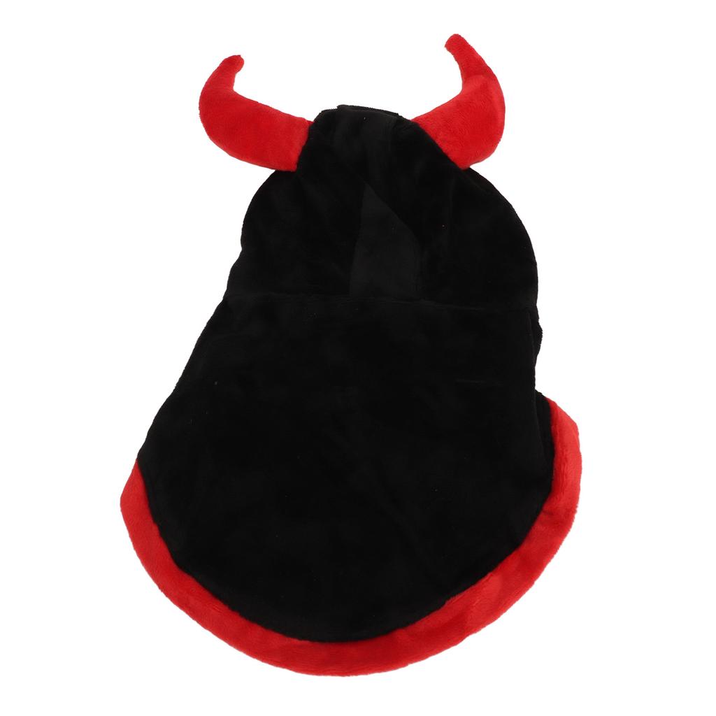 Cat Halloween Costume Fashionable Comfortable Pet Devil Cloak for Holiday Vacations Party