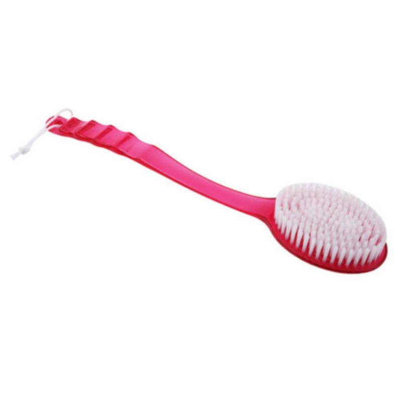 1 Stück Badbürste mit langem Griff Weiche Haare Badbürste Rückenballbürste Badezimmer Körperbürsten Schlamm Rückenwascher Duschmassagebürsten