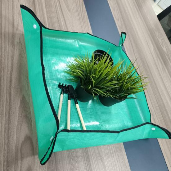 Indoor Plant Repotting Mat for Transplanting & Potting Soil Mess Control Portable Potting Tray Succulent Plant Mat Indoor Gardening Tools