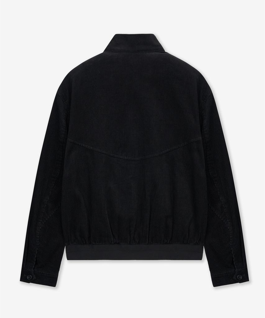 Tngt Corduroy Harrington Jumper (Black) Tnju6E101Bk