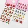Kawaii Tamagotchi Stickers Cartoon Creative Peripheral Phone Case Transparent Sticker Hand Account Material Friend Birthday Gift