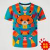 Summer Harajuku 3D Cute Animal Capybara Print T Shirt For Men