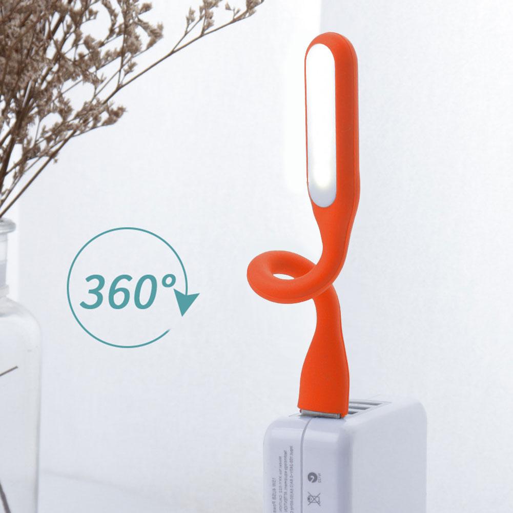 LED Night Light 3.7V USB Plug Bedroom Bedside Study Reading Eye Care Lamp Portable LED Touch for Computer Laptop Plug and Play