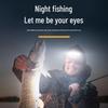Yellow Light Induction Headlamp: Long Battery Life, Lithium Battery, Clip-On, Red Light Option for Night Fishing