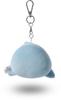 [Many a Little] Loose Dolphin Plush Toy with Squishy Face Mascot Keyring / Dolphin Keychain Keychain Ball Chain (Blue Dolphin)