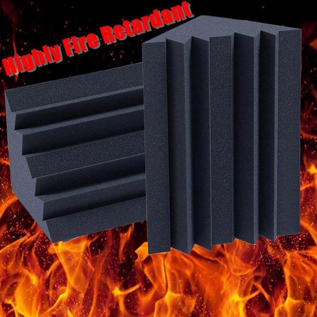 25cm Ecke Bass Trap Akustikschaum Studio Behandlung 12cm 12cm 25cm Ecke Bass Trap Akustikschaum Studio Behandlung 12cm 12cm
