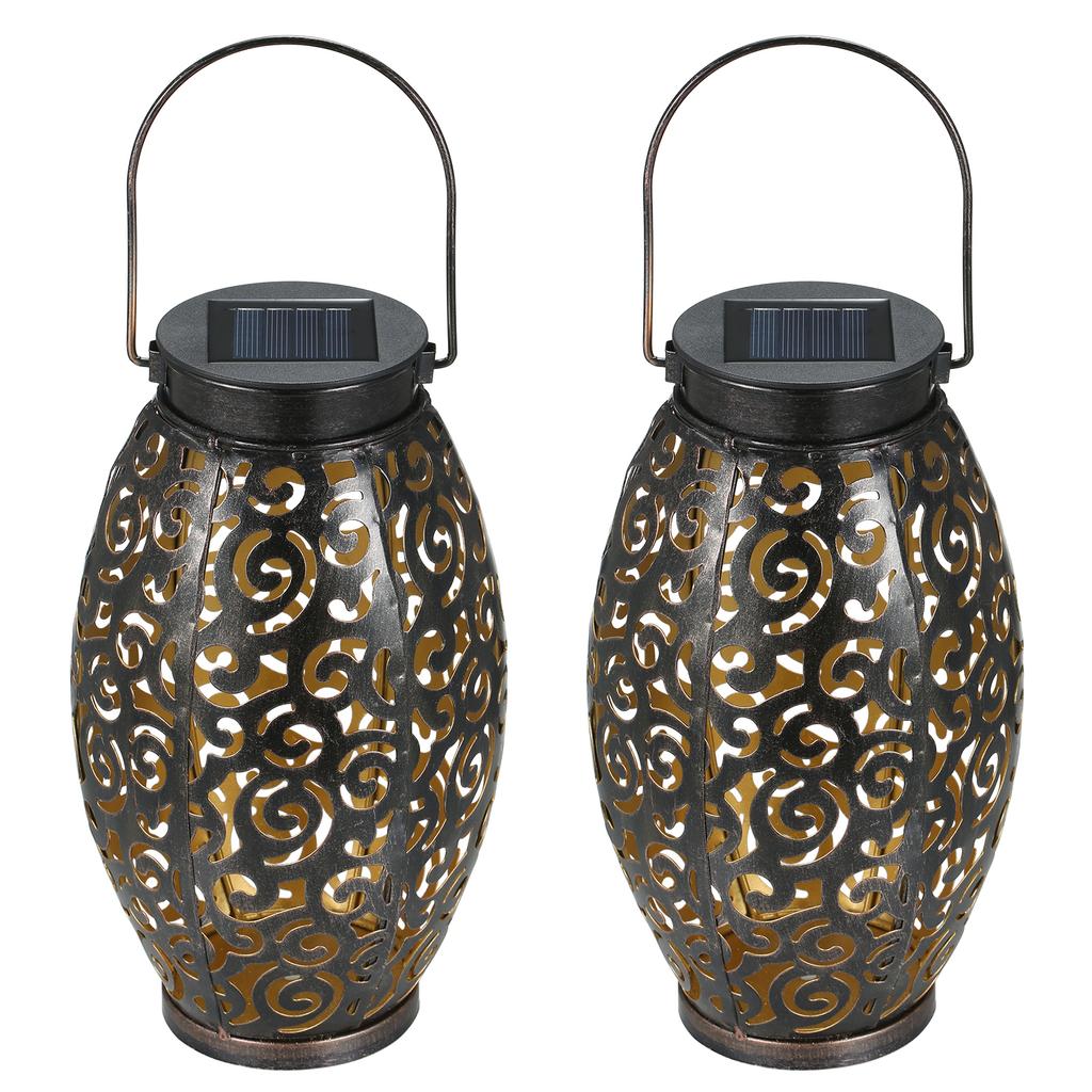 Tomshine Solar Powered Energy LEDs Lantern Light Outdoor Hanging Lamp IP44 Water Resistance for