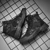 Fashion Mens High Top Boots Outdoor Desert Camouflage Boots Breathable Canvas Booties Fashion Work Ankle Boots Lace-Up High Top Sneakers
