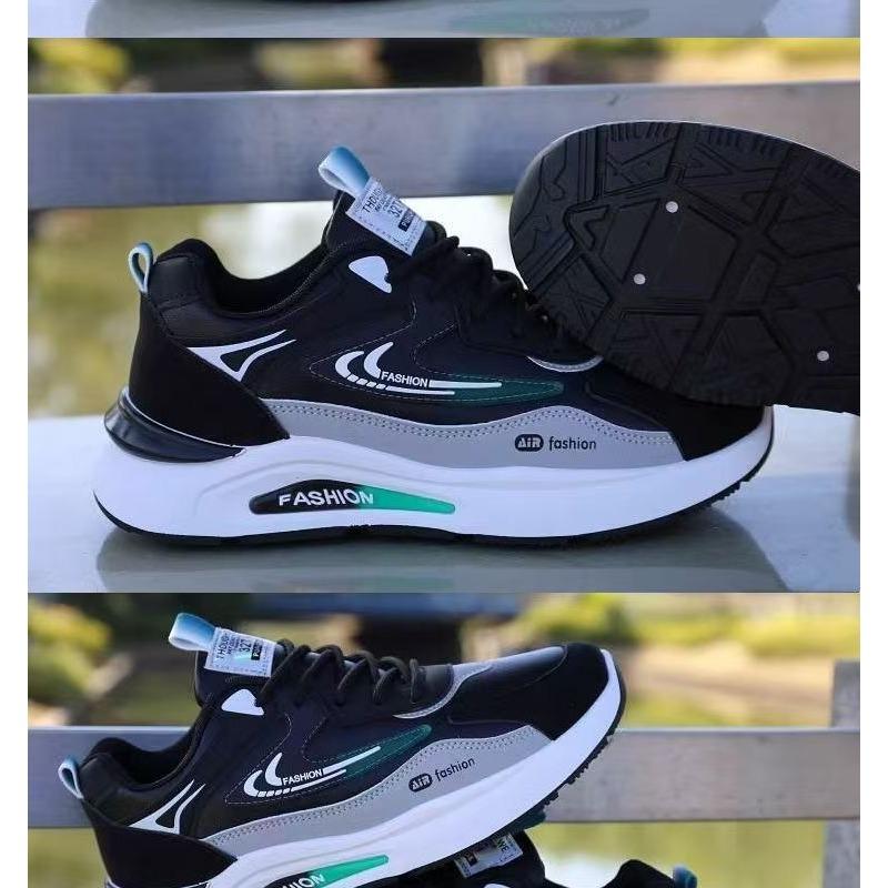 Cotton Shoes for Men, Fleece-lined Thickened Sports Shoes, Trendy Versatile Thick-sole Anti-slip Casual Shoes, Men's Running Shoes.