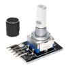 1-10PCS 360 Degree Rotary Encoder Module KY-040 Brick Sensor Development Board with Knob Cap Potentiometer KIT DIY for Arduino