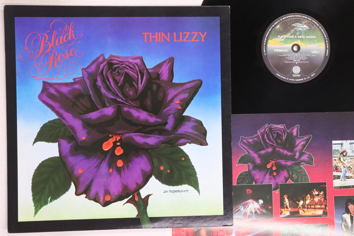 

LP Record THIN LIZZY Black Rose A Rock Legend RJ7587 VERTIGO 1979 Japan Rock Used