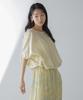 Nano Universe Balloon Silhouette Blouse F Cream