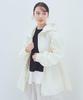 Earth Music Ecology Drawstring Ivory & Women's Mid-Length Hoodie,