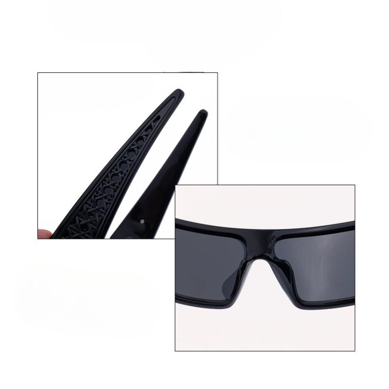 Non-polarized Fashion Square Headband 2-in-1 Sunglasses Women Men Outdoor Sport Eyeglasses
