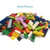 200pcs DIY Building Blocks Thick wall Figures Bricks 1x4 Dots Educational Creative Size Compatible With Brands Toys for Children