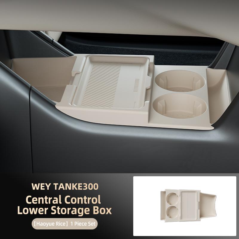 For BYD Seal 6 EV 2025 Storage Box Center Armrest Hidden Box Cup Holder Organizer Interior Accessories
