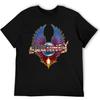 Vintage Wings Graphic T-Shirt - Retro 1980s Inspired Tee for Music and Rock Fans