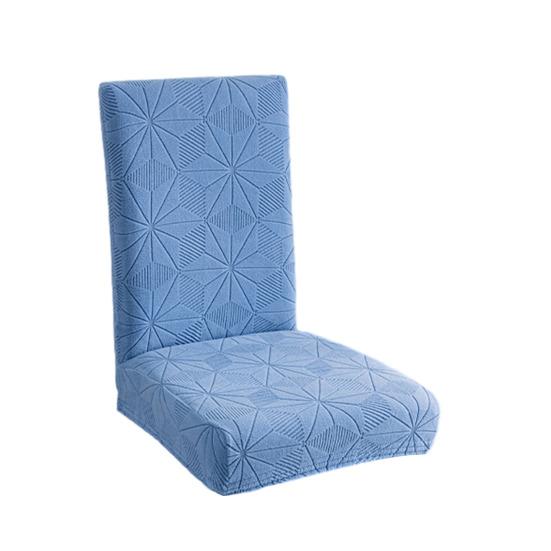 Aksamitny Pokrowiec na Krzesło do Jadalni Rozciągliwy Pokrowiec na Krzesło Parson Zdejmowany Zmywalny Ochraniacz na Siedzisko na Wesele Imprezę Domowy Restauracja Hotel Bankiet