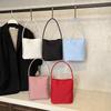 New Handbag, New Fashionable and Versatile, Simple and Lightweight, Commuting To Work, Embroidered Underarm Bucket Bag