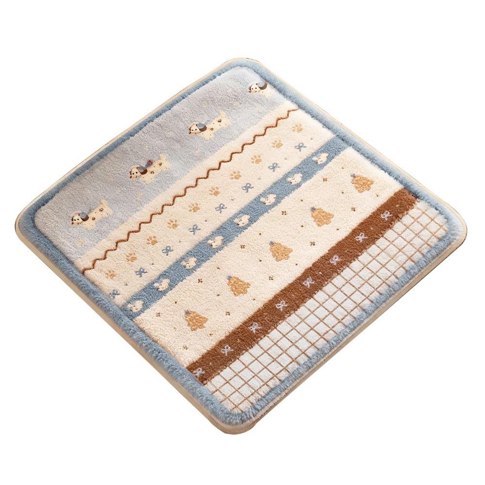 Cute 40x40cm Chair Cushion Anti-slip Imitation Cashmere Dining Chair Pad Comfortable Soft Kitchen Chair Pad Office Chair