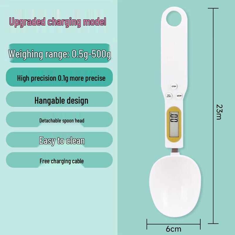 Rechargeable Digital Measuring Spoon Scale