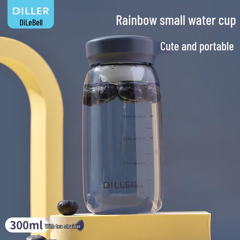 Diller Portable Mini Sports Water Bottle