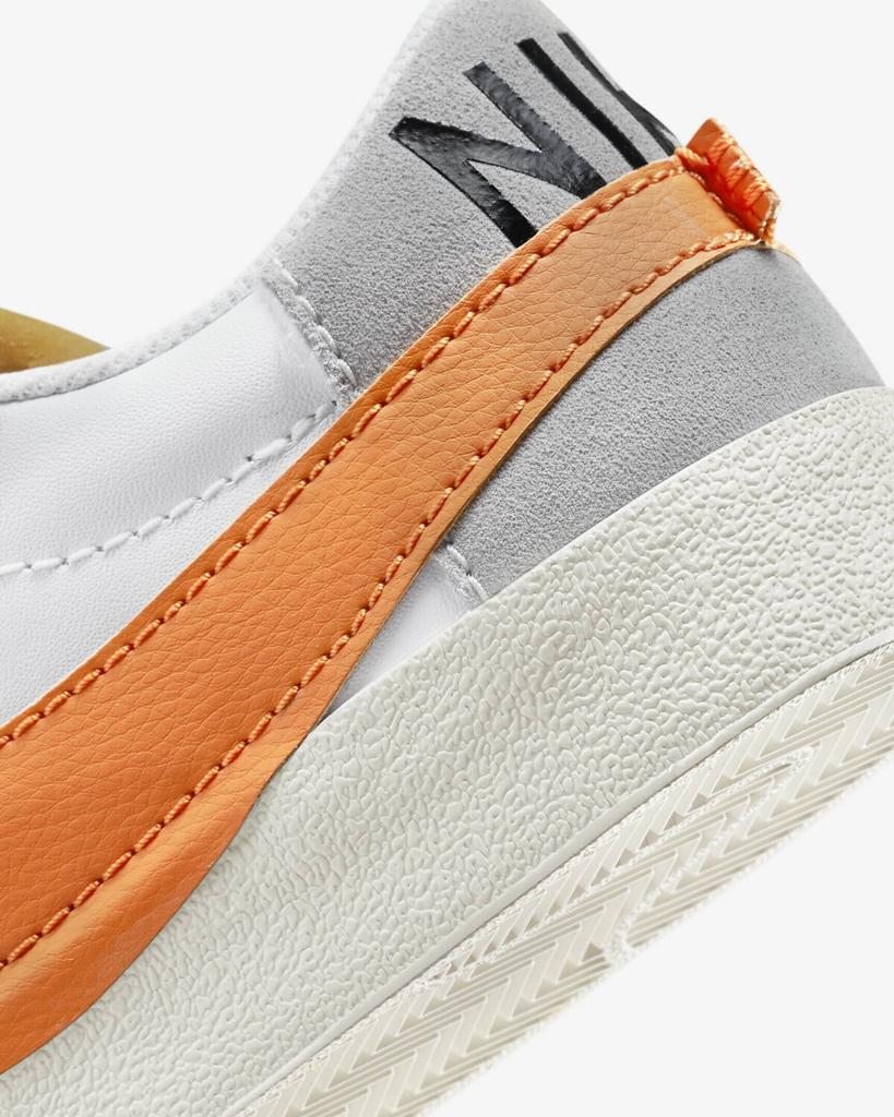 Sneakers Nike Blazer Low '77 Jumbo White/grey Haze/sail/alpha Orange
