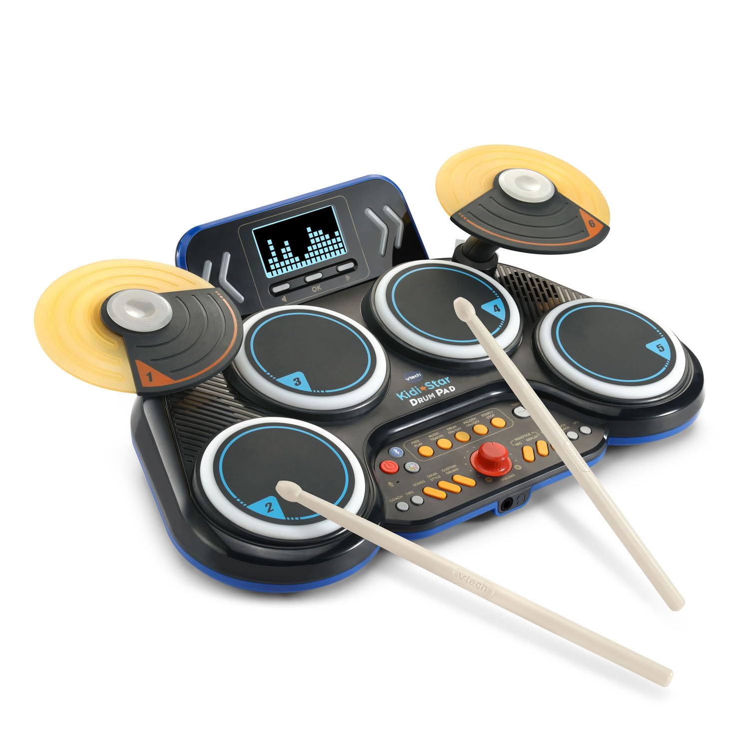 

VTech Kidi Star Drum Pad, чорний.