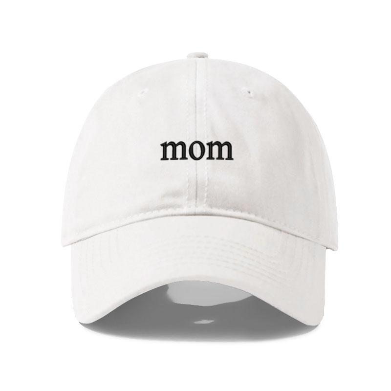 Neuer Papa Mama Stickerei Weiche Baumwolle Baseballkappe Mode Damen Herren Hut Sport Visier Snapback Kappe Sonnenhut Atmungsaktiv Outdoor Kappen