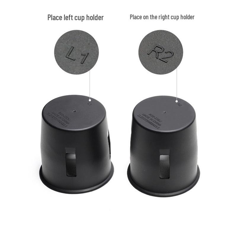 Compatible 23-24 XPeng G6 Center Console Cup Holder Anti-Slip Car Interior Decoration Cover.