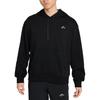 Nike Logo Loose Fit Hooded Long Sleeve Sweatshirt Men Tops Black HJ3571-010
