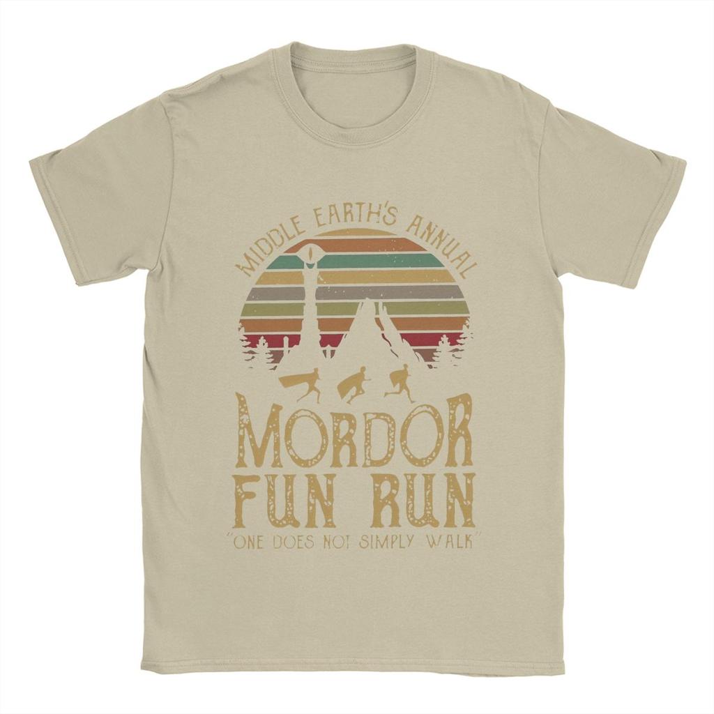Men's Mordor L-Lords Of The R-Rings T Shirt Cotton Clothing Vintage Short Sleeve Round Neck Tee Shirt Original T-Shirt