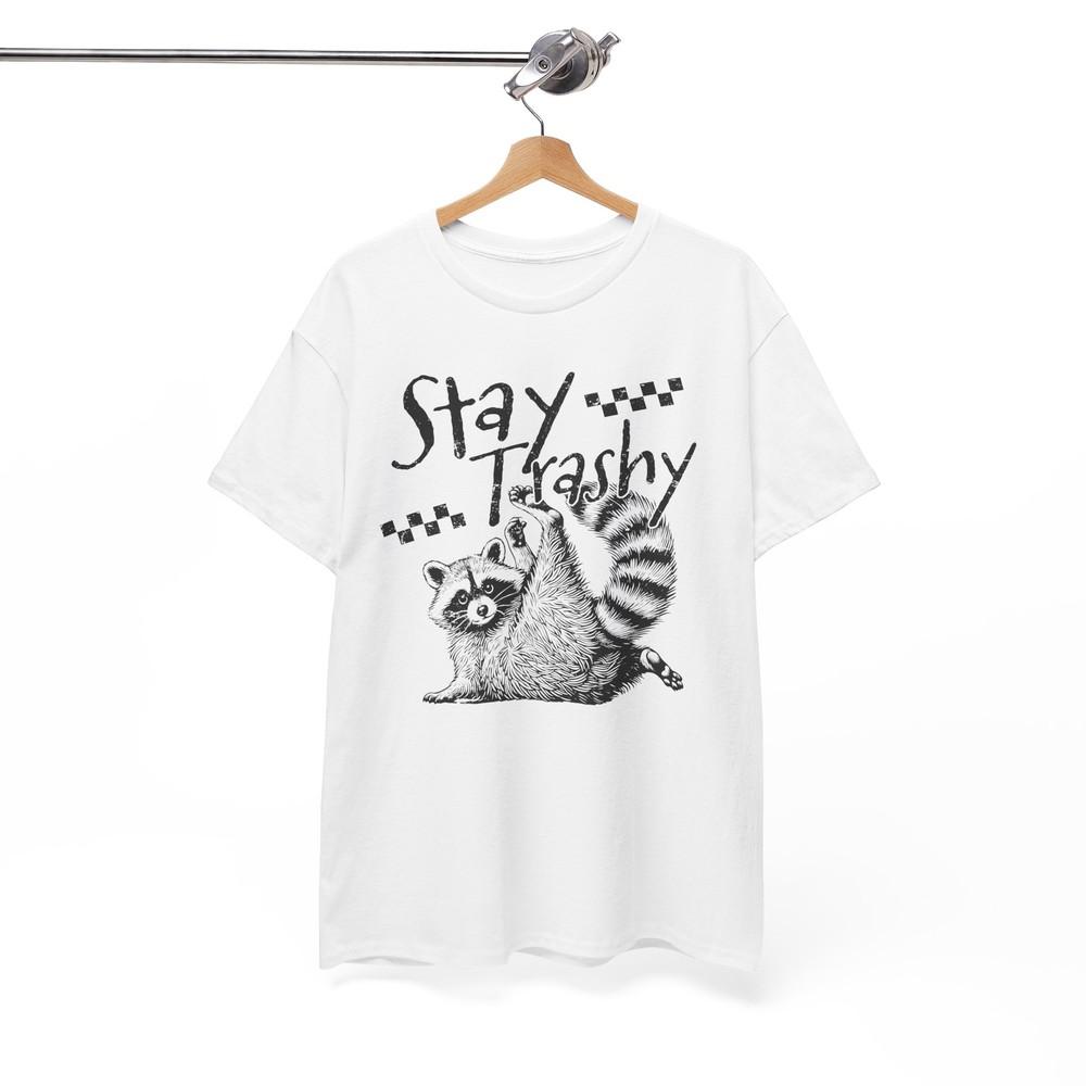 

Raccoon Humor T-Shirt - Intelligent Clever Tee for Comedy Fans L