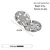 Zinc Alloy Kongming Puzzle Lock: Disentanglement Ring Educational Toy