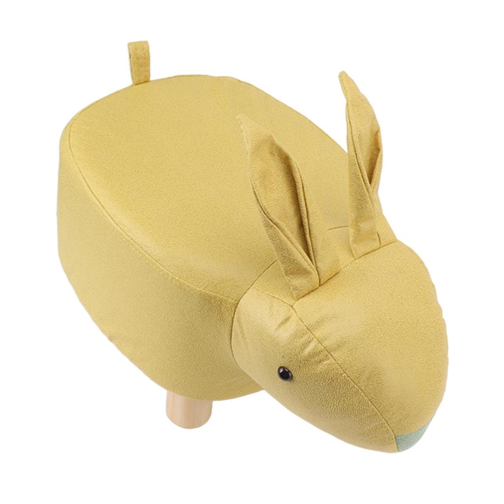 Stołek w kształcie zwierzątka z kreskówki Dziecięcy do domu Salon Uroczy drewniany podnóżek do pokoju zabaw Podwórko