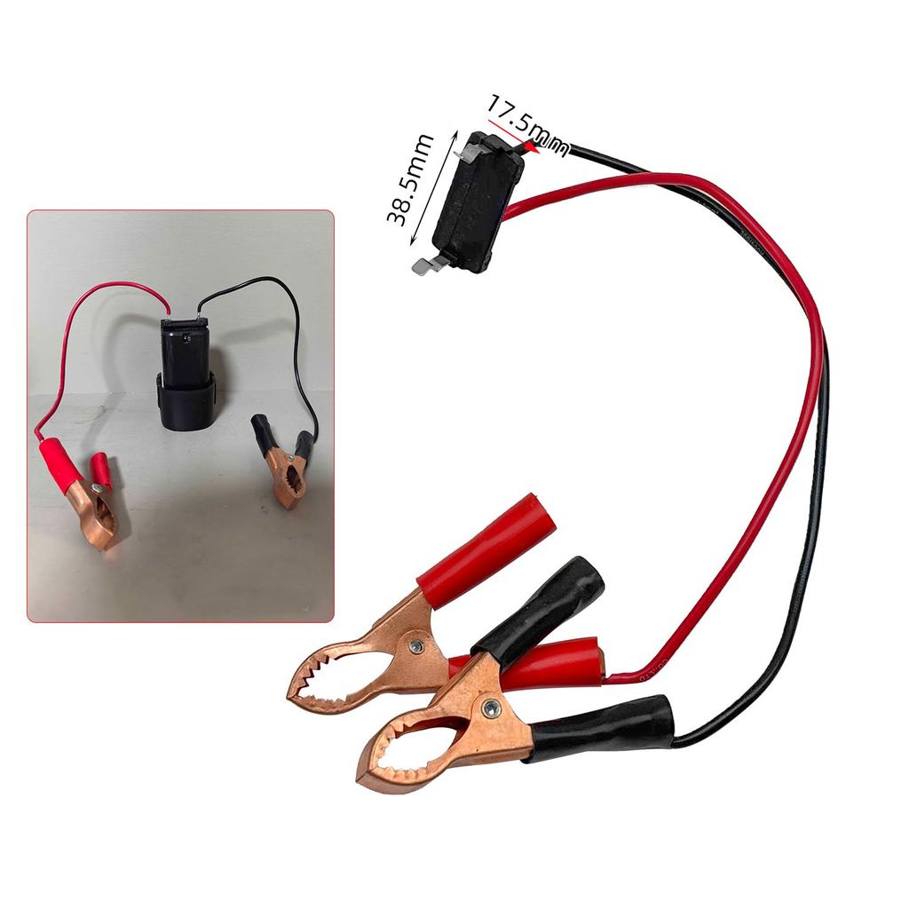 16.8V Adapter Clip Clamp Integrated Crocodile Clips