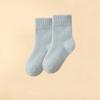 Kids Wool Socks Children Boys Girls Soft Thermal Stockings for Baby Fashion Solid Color Kids Autumn Winter Cashmere Plush Sock