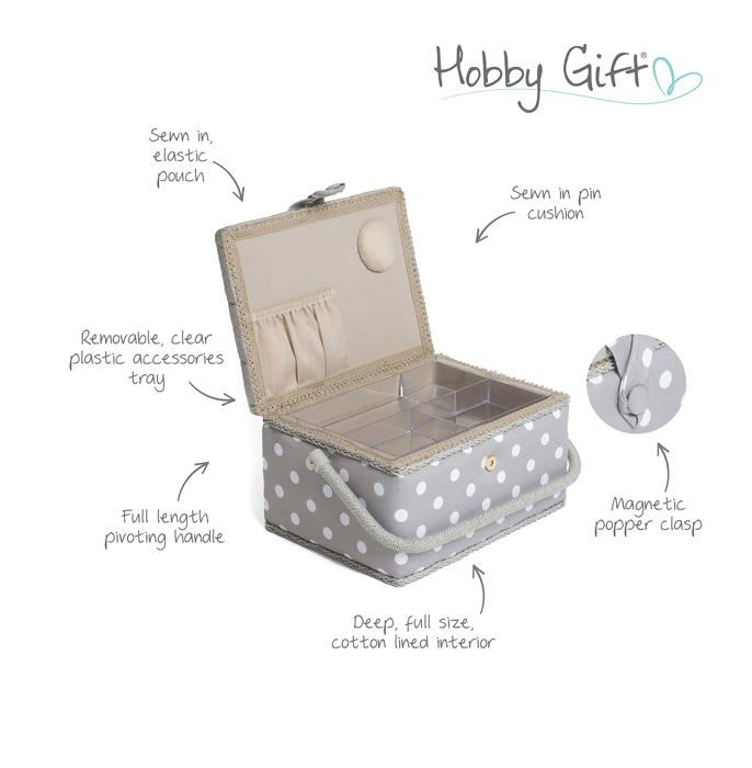 Boite - mallette de rangement - de transport Hobby gift - MRM137F