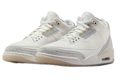 Air Jordan 3 Retro Craft AJ3 Ivory Pantofi Casual Adidași Bărbați FJ9479-100