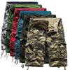 2023 Herre Mellomlang Kamuflasje Hip Hop Flerlommers Skateboardbukser