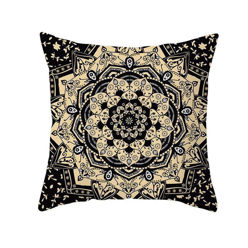 Geometric Mancha Lo Printed Polyester Pillowcase 45x45cm Bohemian Hippie Sofa cushion cover Bedroom Home Decor Pillowcase