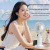 Foldable USB Portable Mini Electric Silent Fan with Digital Display
