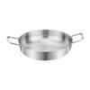 Stainless Steel Double-Handle Ramen Soup Pot