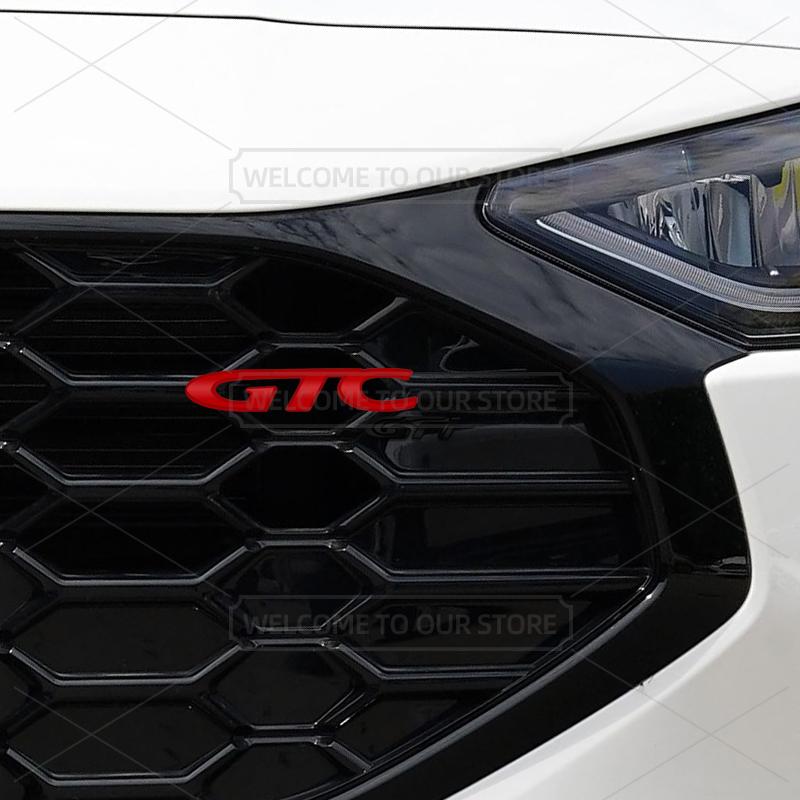 Car 3D Metal GTC Body Emblem Grille Badge Decals Auto Tail Sticker For Opel Astra Vectra Zafira Vivaro Insignia Rocks OPC Junior VS5